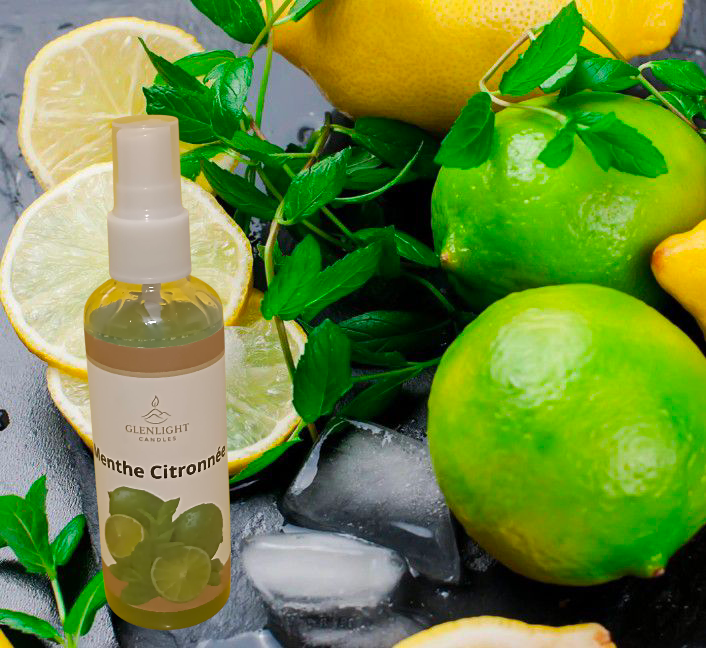 Spray d'ambiance et Textiles senteur Menthe Citronnée