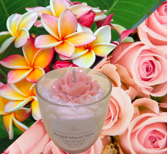 Bougie Monoï rosé