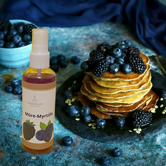 Spray d'ambiance et Textiles senteur Mûre Myrtilles