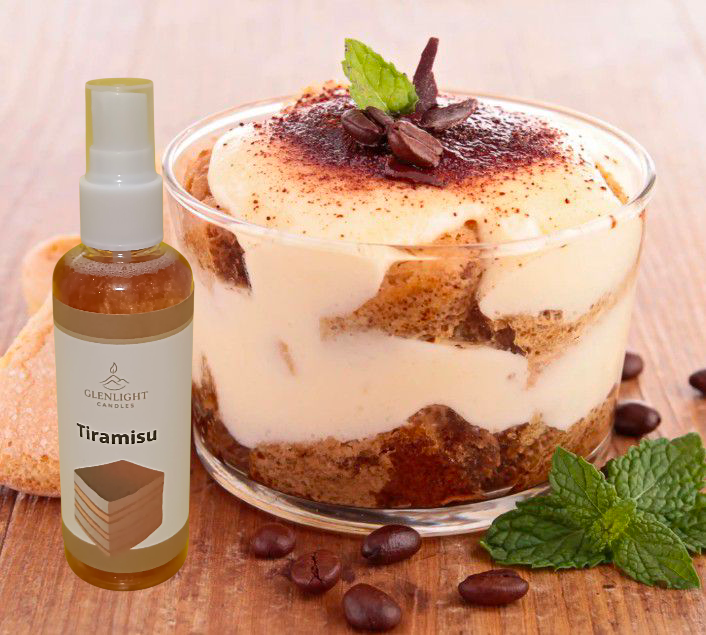 Spray d'ambiance et Textiles senteur Tiramisu