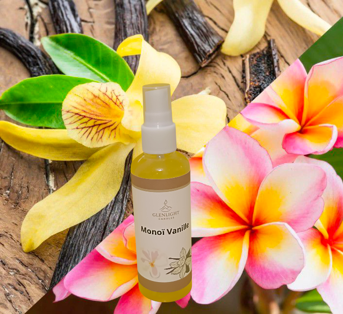 Spray d'ambiance et Textiles senteur Monoï Vanille