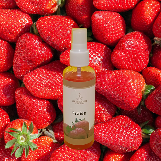 Spray d'ambiance et Textiles senteur Fraise