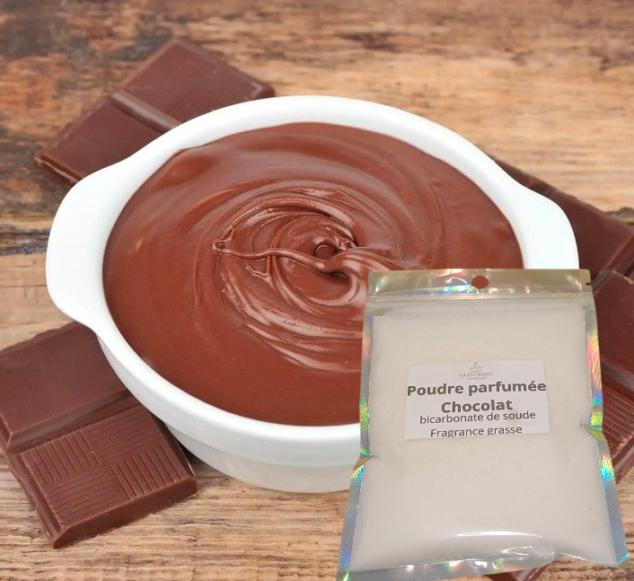 Poudre parfumée chocolat